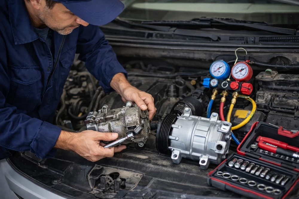 Milas Oto Klima Parça Değişimi